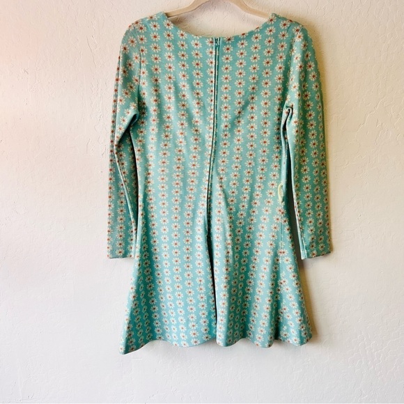 Vintage 1970s Long Sleeve Ditsy Floral Print Daisy Mini Dress The Red Eye 9 - Picture 13 of 13